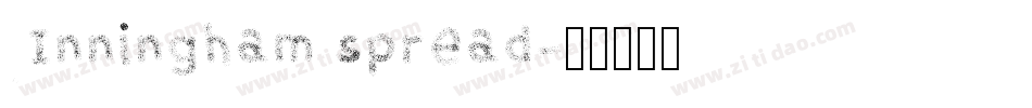 Inningham spread字体转换